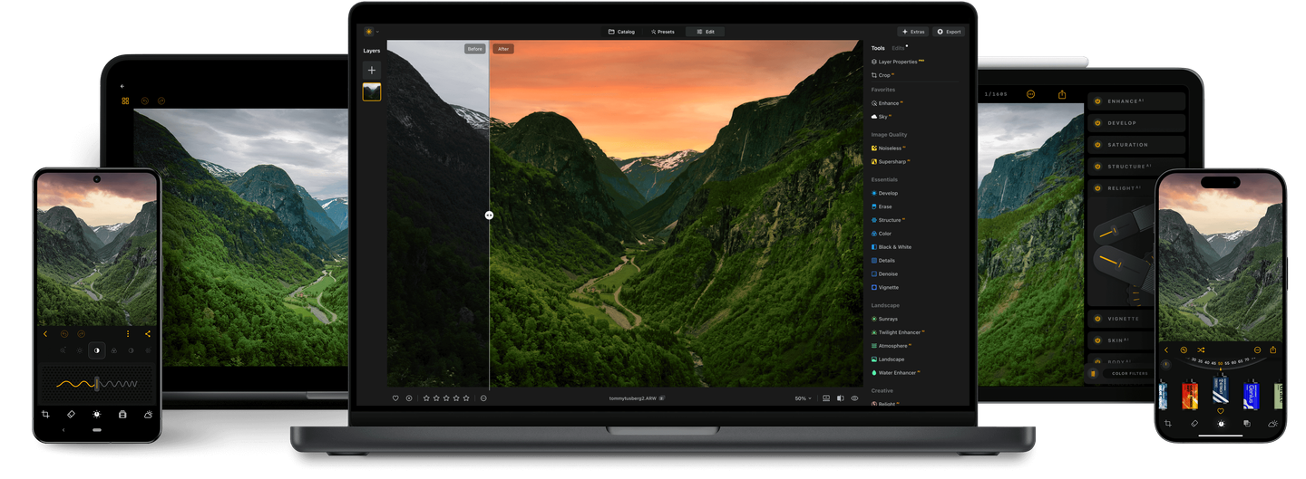 Luminar Neo - Easy Photo Editor | Software for Mac & PC(50)